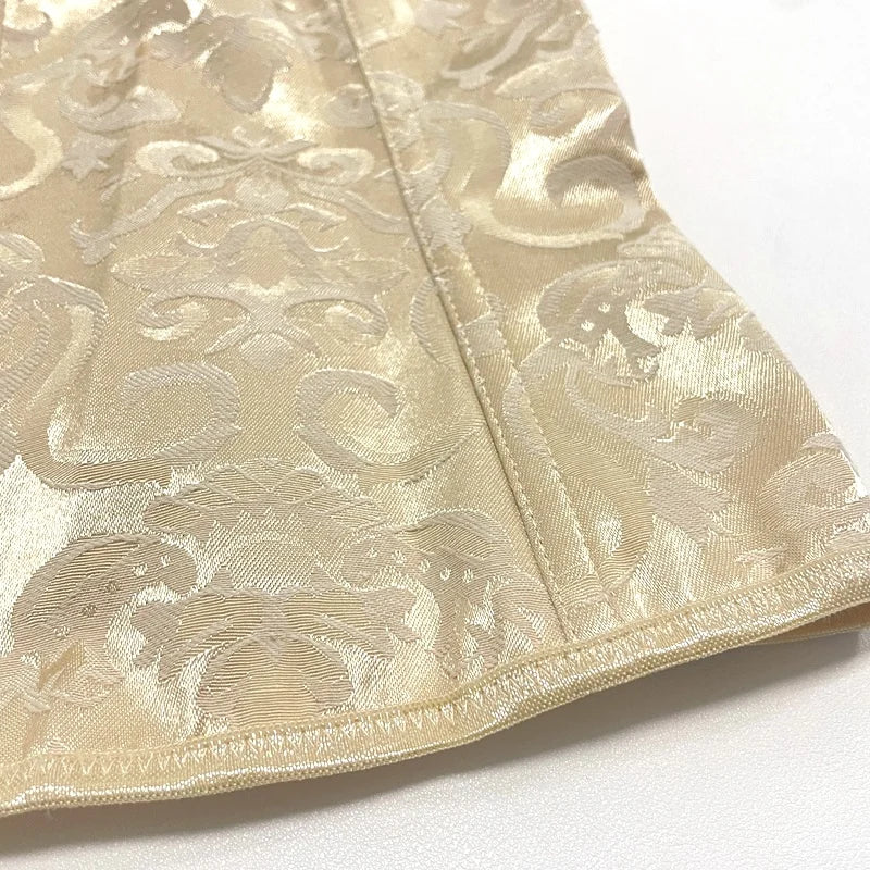 European Style Corset Shapewear Women with 3-Row Buckles Waist Trainer Bodice Slimming Bust Lifter Tight Fit Fashion Shaping Top